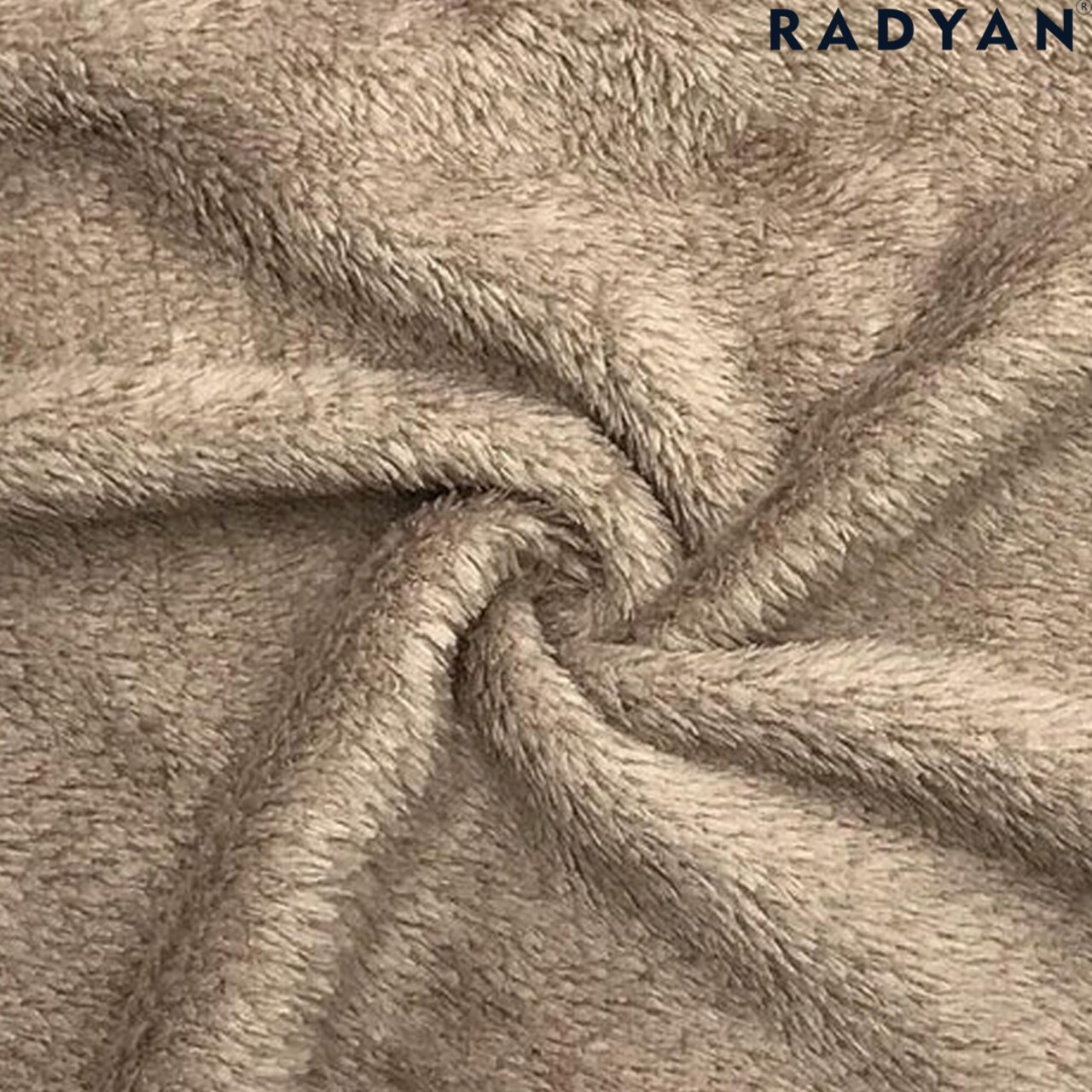 1 Yard Coral Micro Denier Fleece Soft Stretch Performance Layer Fabric 58/60 Inch Width